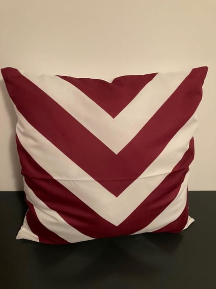Nordic Geometry Collection Kussenhoes – Wine Red Edition - 45x45 cm