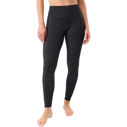 Monochrome Geprinte Legging Dames Mandala