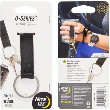 Nite Ize O-Series Keychain Black