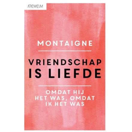Vriendschap Is Liefde - Michel de Montaigne