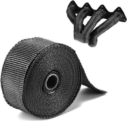 Nixnix® - Hitteband - 5m rol - 5cm breed - Heat wrap - Zwart