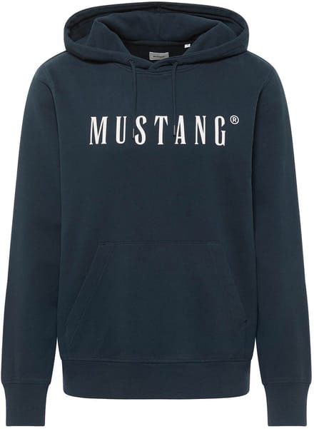 Mustang Heren Sweatshirt BRONSON regular fit Blauw 3XL Volwassenen