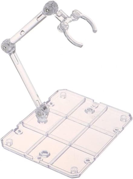 Actiefiguur Standaard - Display Steunen - Figuren Presenteren - Vrij Assembleerbaar - 9.5 x 7.5 cm - Transparant