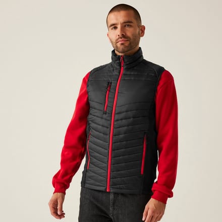Jas Hiking Heren Geïsoleerd Stretchy Bodywarmer