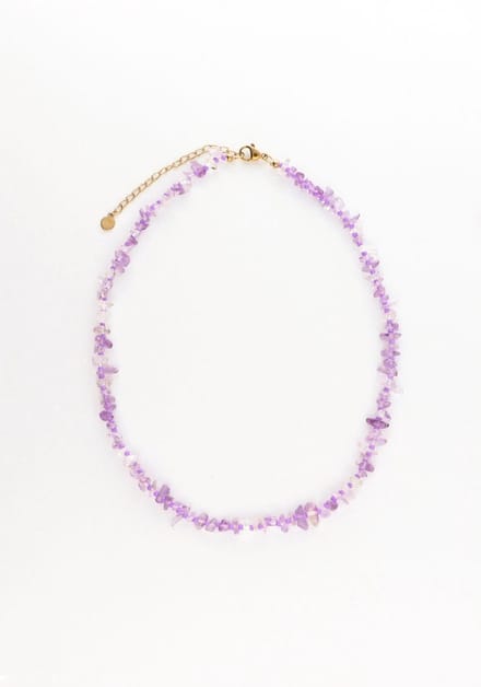 Notre-V Omss22-013 Sieraden Dames - Lila - Maat ONESIZE