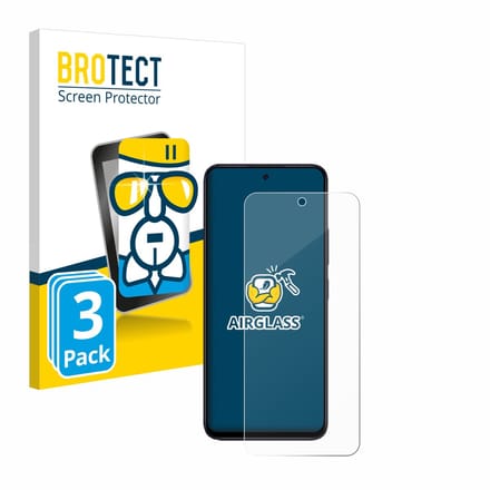 Screenprotector 3 Stuks voor Xiaomi Redmi 12 Beschermglas transparant