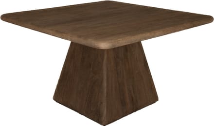 Tower Living Eetkamertafel Asti Vierkant Bruin 130cm
