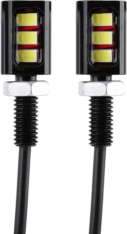 Universele LED Kentekenplaatverlichting 12V Waterdicht Schroef Montage Wit Licht