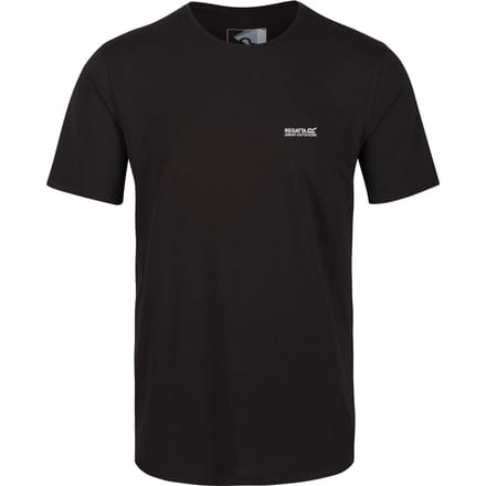 Regatta Heren Tait Lichtgewicht Actief T-Shirt (Zwart)