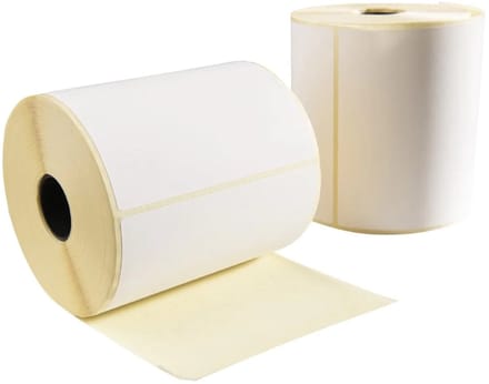 Verzendetiketten 102 mm x 150 mm - 475 per rol