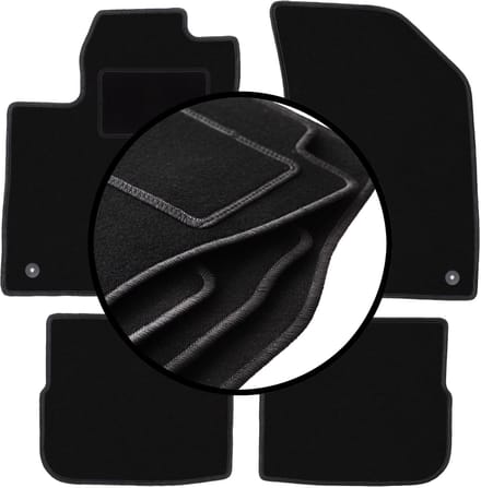 Complete set veloursmatten voor: Fiat Tipo II sedan (2015-)