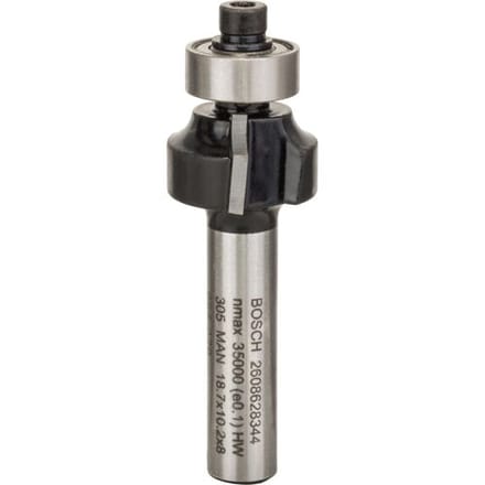 Bosch Accessories Afrondfrees Standard for Wood, 8 mm, R1 3 mm, L 10,2 mm, G 53 mm