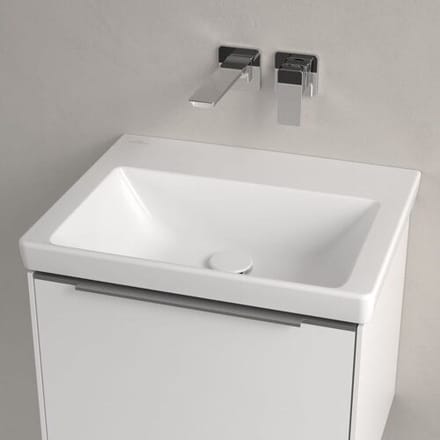 Villeroy & Boch Subway 3.0 cabinet washbasin 55 cm, without tap hole, without overflow 4A70F601