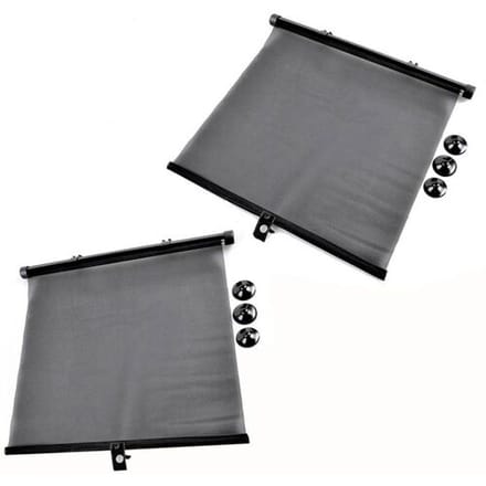 IWH 19212 Zon-rolgordijn 450 mm x 540 mm Met zuignap