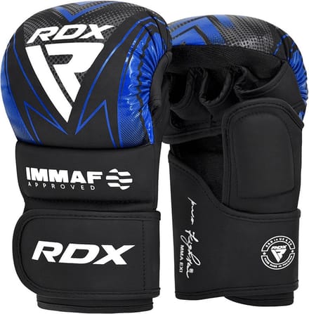 RDX Sports IMMAF Shooter Grappling Gloves MMA Rood Maat: M