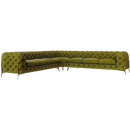 6-zitshoekbank Chelsea velvet | Ropez