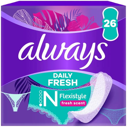 Always Dailies Flexistyle Slim Multifoam 26s