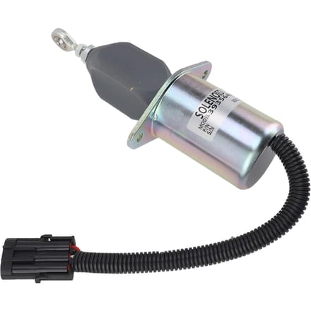 Vlam Uit Solenoïde Klep Vervanging Metaal Hoge Nauwkeurigheid Gevoelige Motor Stop Solenoïde Klep 12V