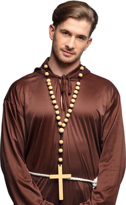 Boland - Ketting Priesterkruis deluxe - Volwassenen - Unisex - Priester -