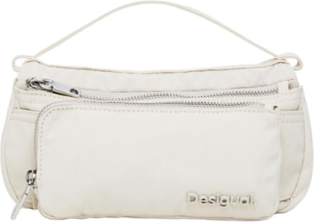 Desigual Schoudertas Basic Modular Crossbody Bag Cream White Crème