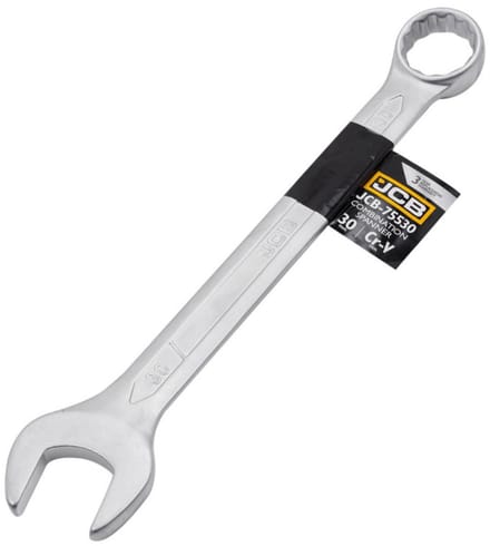 JCB JCB-75530 - Ringsteeksleutel - 30 mm - Satijn finish - Staal Cr-V