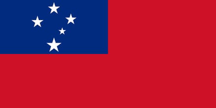Vlag Samoa 120x180cm