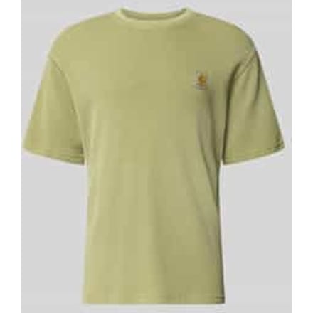 T-shirt met structuurpatroon model 'Nelson'
