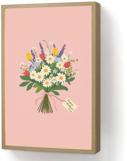 Bloemen - Lint - Kaartje