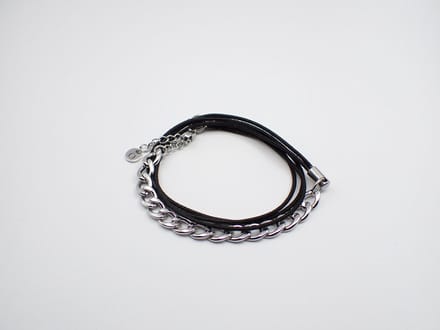 Colure® wikkelarmband jasseron robuust gourmet zwart