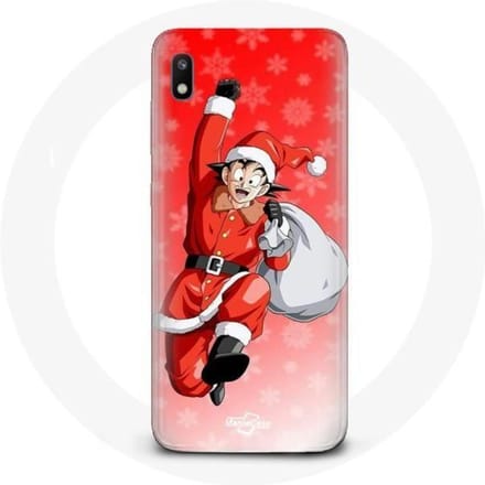 Coque - maniacase - Samsung Galaxy A10 - Anime Son Goku - Protection - Souple noir
