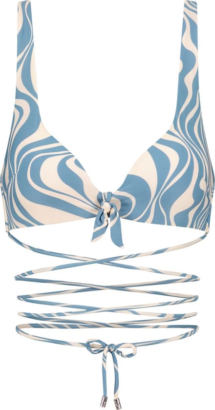Swirl push-up bikinitop