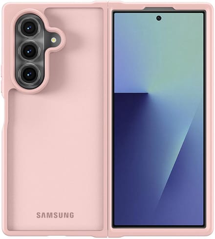 Hoesje Geschikt voor Samsung Galaxy Z Fold 7 - Matte Back Cover - Roze