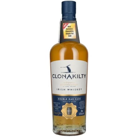 Clonakilty Whiskey Clonakilty Irish Whiskey SINGLE BATCH Double Oak Finish 43,6% Vol. 0,7l