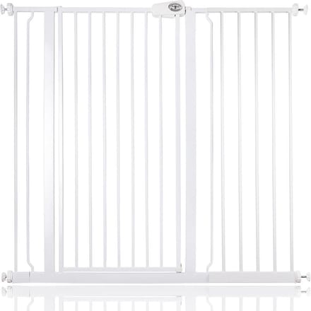 Bettacare Extra Hoog Metaal Veiligheidshek, 114.8cm - 122.4cm, Wit