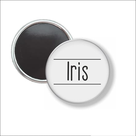 Button Met Magneet 58 MM - Iris - NIET VOOR KLEDING