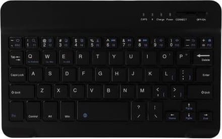 BRAINZ Draadloos Toetsenbord - Bluetooth toetsenbord QWERTY - Zwart