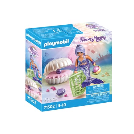 PLAYMOBIL Princess Magic Zeemeermin met parelmoer - 71502