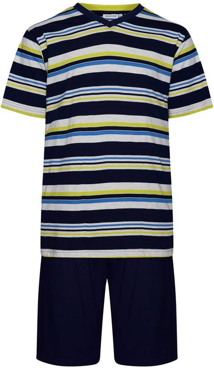 Pastunette Shortama Dusk Comfort - Katoen - Gestreept - Maat S