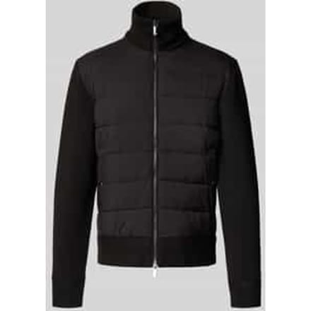 Regular fit gewatteerd jack met wol
