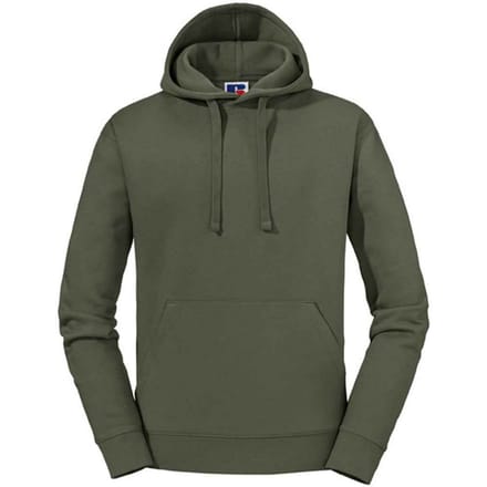 Russell Heren Authentieke Hoodie (Olijfgroen)
