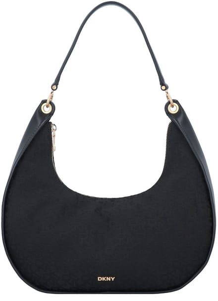 DKNY Schoudertas Abby Hobo JET BLK / BLK Zwart