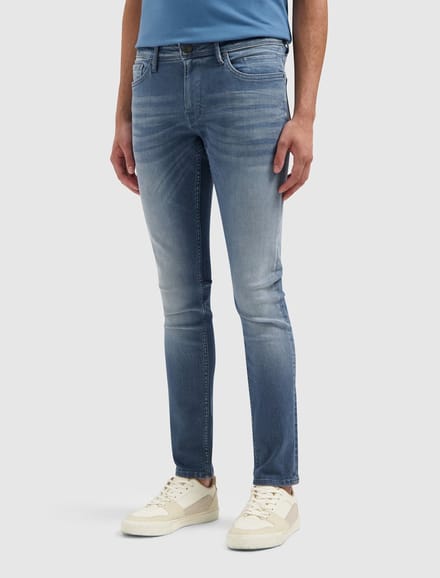 Pure Path The Jone Skinny Fit Jeans Denim Blue Grey (W1513 - 89)
