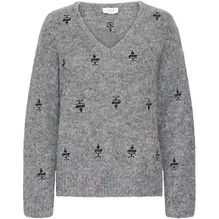 b.young - BYMILLERS EMB JUMPER - Dames - Truien