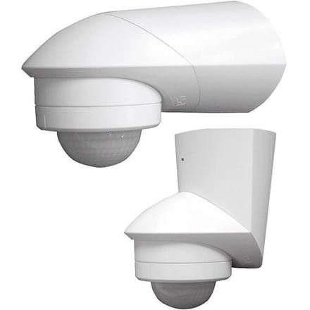 Grothe 94532 PIR-bewegingsmelder Opbouw (op muur) 360 ° Relais Wit IP55