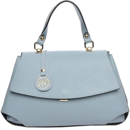 Roberta M Turquoise Rundleer Tas