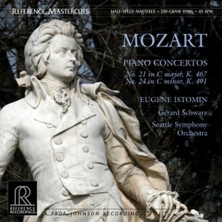 Eugene Istomin, Seattle Symphony Orchestra, Gerard Schwarz - Piano Concertos No. 21 & 24 (2 LP)