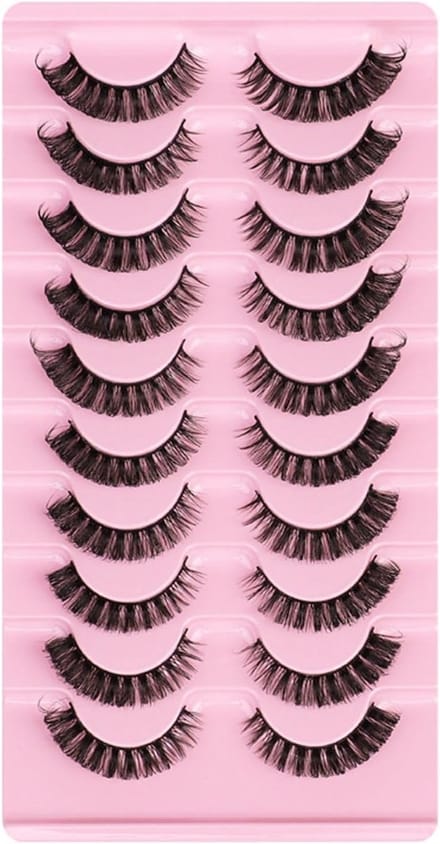 Dailygoods- Wimperclusters 10 Paar - Valse Wimpers Natuurlijk