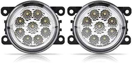 Auto Mistlampen - Dagrijverlichting LED - Verbeter Zichtbaarheid - 9 LED Assemblages - 12 Volt - Wit
