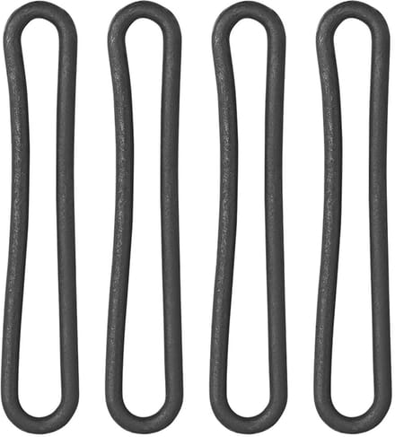 ProPlus Spanrubber - Ø 8 x 200 mm - 4 stuks - Zwart