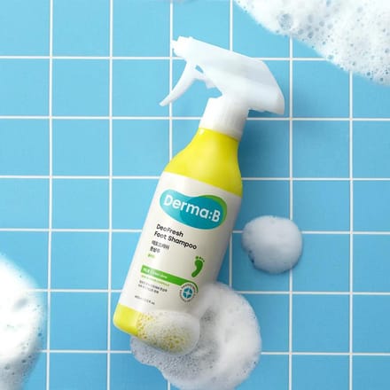Huid:B Deo Fresh Voetshampoo - Clean Cotton (400 ml) white